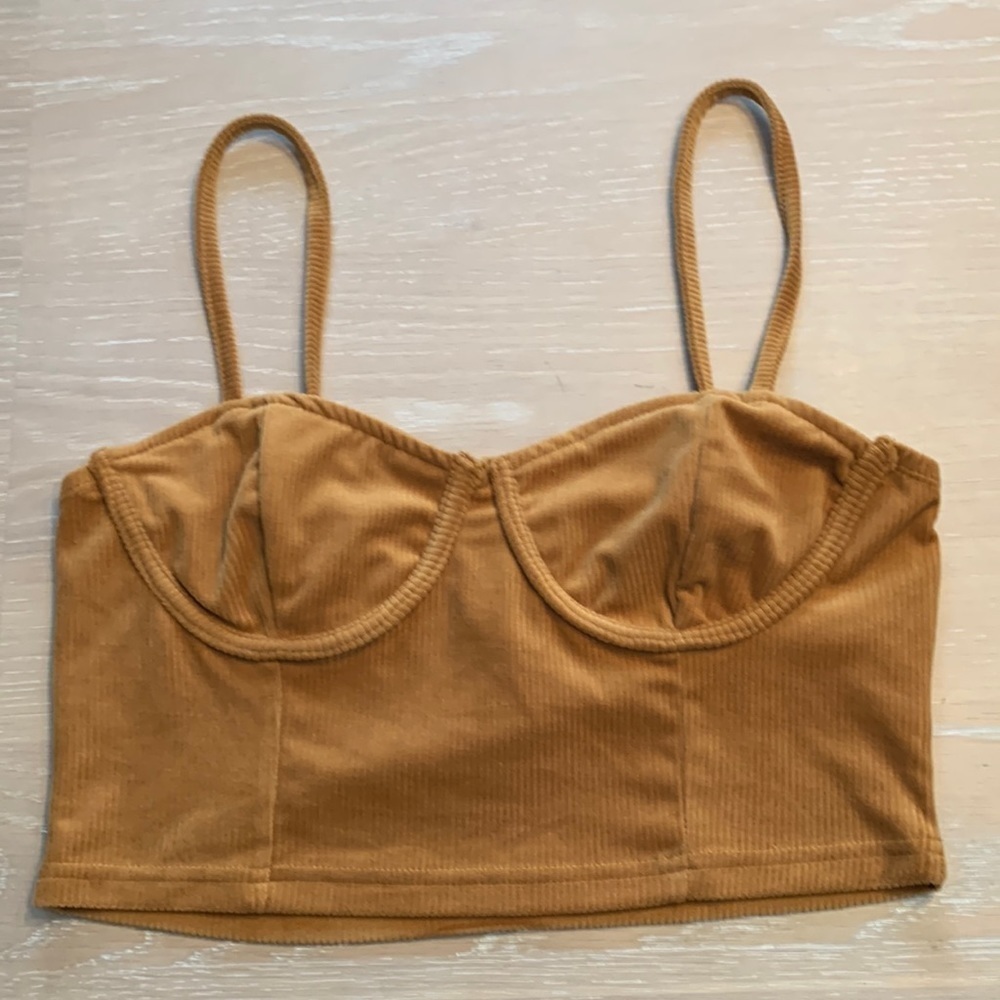 Shein Bralett / Tank light corduroy Size 6, very cute. Good condition